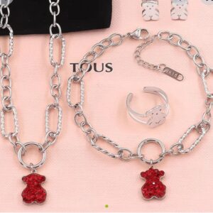 Conjunto de eslabones con detalle de color