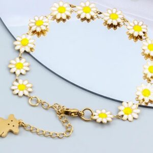 Pulsera de margaritas