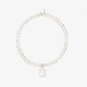 Pulsera de cuentas con detalle central