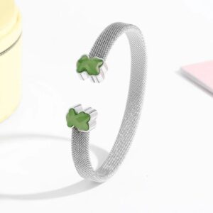 Pulsera de malla con dos osos
